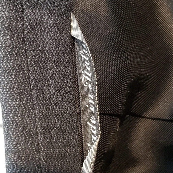 CANALI Coat Sport Jacket Blazer Wool Gray Herringbone Two Button Mens 42 US 52 - Picture 8 of 11